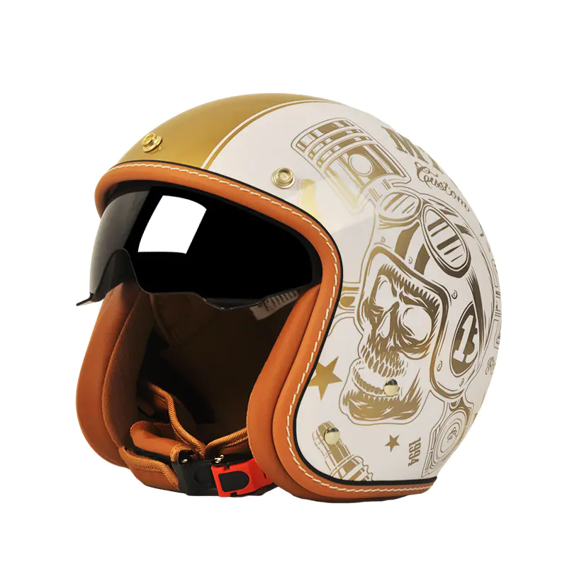 Clogad Gluaisrothar Aghaidh Oscailte Retro Deimhnithe MT901 Clogad Motocross