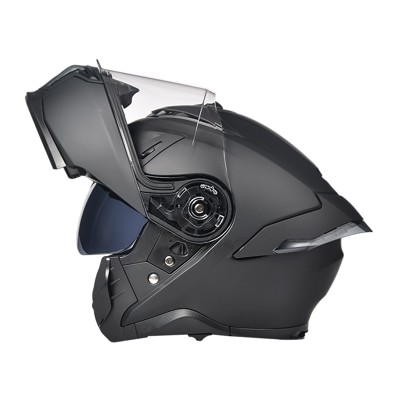 LP001 Visors Dúbailte Smeach Suas Clogad Gluaisrothar Clogad Módúil Motocross
